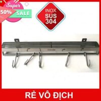 Kê nhà bếp cao cấp inox304, kệ máng dao, treo thớt đa năng, máng xoong chảo, dắt, vắt