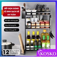 Kệ nhà bếp đa năng Kosko inox 304 kệ để đồ,gia vị 2,3 tầng