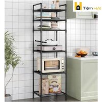 Kệ nhà bếp, Kệ đa năng 6 tầng khung thép, sơn tĩnh điện chống rỉ