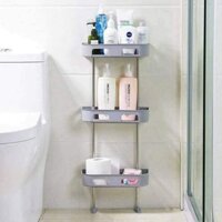 Kệ nhà tắm 3 tầng trên bồn cầu, giá để đồ nhà tắm 3 tầng