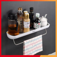 Kệ nhà tắm để đồ ECOCO chất liệu nhựa ABS cao cấp kèm miếng dán không cần khoan tường