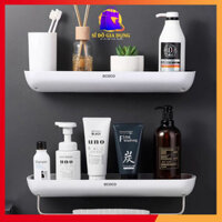 Kệ nhà tắm để đồ ECOCO chất liệu nhựa ABS cao cấp kèm miếng dán không cần khoan tường