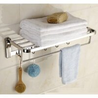 Kệ Nhà Tắm Treo Khăn, Để Đồ Dùng Nhà Tắm, Giá INOX 304 Chống Gỉ Sét Siêu Bền