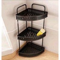 Kệ nhà tắm,nhà bếp kệ để gia vị inox  góc 3 tầng TA GDMP2