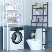 Kệ Nhà Vệ Sinh Bồn Cầu, Giá Để Đồ Máy Giặt 3 Tầng Khung Thép Phủ Lớp Sơn Tĩnh Điện