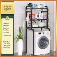 Kệ Nhà Vệ Sinh Nhà Tắm Máy Giặt Bồn Cầu Gấp Gọn Cao Cấp 3 Tầng Đa Năng Tiện Lợi, Kệ Để Trên Toilet Tiết Kiệm Diện Tích