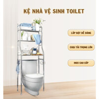 Kệ Nhà Vệ Sinh Toilet ,Bồn Cầu, kệ Máy Giặt Sơn Tĩnh Điện 3 Tầng - KNVS01