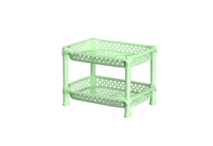 Kệ Nhí 2 Tầng Duy Tân - 39.5 x 28.5 x 29 cm