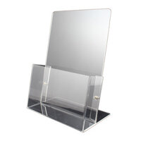 Kệ Nhiều Giấy 1 Ngăn A5 Đứng C02 - Mica 2mm KT 15.5 x  22cm