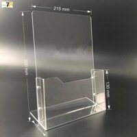 Kệ nhiều giấy 1 ngăn mica Enter C01 210x300mm A4 đứng 2mm