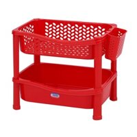 Kệ Nhỏ 2 Ngăn Nhựa Duy Tân (44.5 x 32 x 38 cm) - Giao màu ngẫu nhiên - Hàng chính hãng