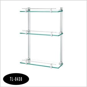 Kệ nhôm kính thẳng 3 tầng Tùng Lâm TL-0438
