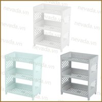 Kệ Nhựa 3 Tầng Có Thể Gấp Gọn Tiện Lợi
