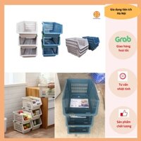 Kệ nhựa 3 tầng Việt Nhật Plastic, kệ đựng đồ đa năng có bánh xe và sọt to để đồ tiện lợi nhiều màu sắc lựa chọn