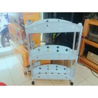 Kệ nhựa 3 tầng