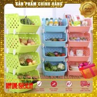 Kệ Nhựa 4 Tầng Đa Năng Cao Cấp