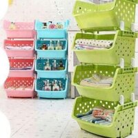 Kệ nhựa 4 tầng đa năng