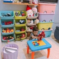 Kệ nhựa 4 tầng đa năng