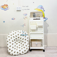 Kệ Nhựa Đa Năng 4 Tầng Pastel Thông Minh Finley Mia FL-0062 Cao Cấp Tiện Lợi