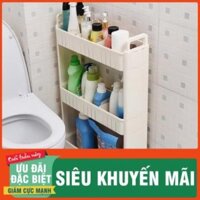 KỆ NHỰA ĐỂ ĐỒ 3 TẦNG CÓ BÁNH XE giá si