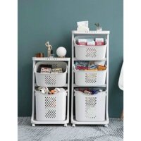 Kệ nhựa đựng đồ đa năng 3 tầng Holla