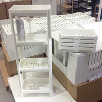 Kệ nhựa VESKEN 4 tầng IKEA