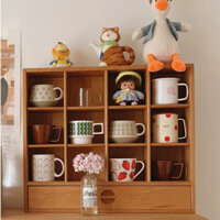 Kệ ô vuông để cốc chén - giá để cốc riêng lẻ decor