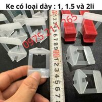ke ốp đá granite 2cm, bịch 300 ke rút nhựa trắng ốp lát gạch đá
