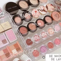 KỆ PHẤN KỆ SƠN MÓNG TAY SUNNY DU 3 TẦNG ĐA NĂNG CHẤT LIỆU MICA TRONG SUỐT KỆ ĐỰNG SƠN MÓNG NAIL