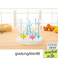 Kệ phơi, Giá phơi bình sữa, giá Úp Bình Sữa sơ sinh, em bé , sạch sẽ, xinh xắn BB02-PBS