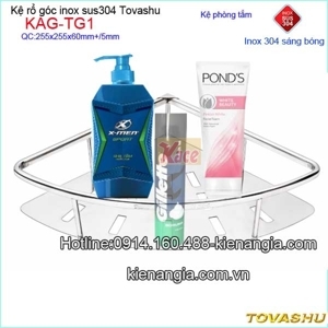 Kệ rổ góc inox 304 Tovashu TG1