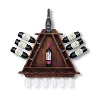 Kệ Rượu Vang Treo Tường Musa Juliet - KR13 Quà Tết 2024/Quà Biếu Sếp/Quà Biếu Bố Vợ/Quà Tặng Tân Gia