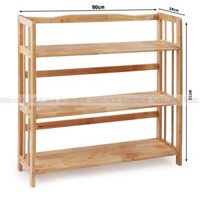 Kệ sách 3 tầng rộng 90cm