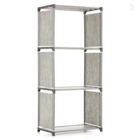 Kệ sách 4 lớp Kệ sách Kệ sách Thùng lưu trữ Sách Hiển thị Kệ Đơn vị tổ chức