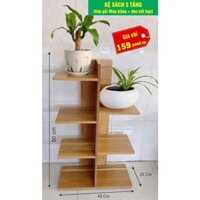 Kệ sách 5 tầng thiết kế cao cấp giá rẻ Hafahome