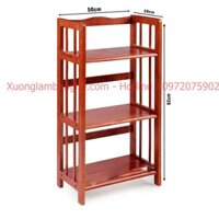 Kệ sách bằng gỗ 3 tầng 50cm