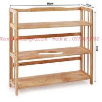 Kệ sách bằng gỗ 3 tầng 90cm