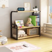 Kệ sách bằng sắt rèn để bàn, kệ, bàn, giá đựng đồ gia dụng, tủ, bàn học sinh, kệ nâng cấp và gia cố, nhiều lớp.