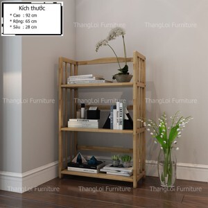 Kệ sách Bestwood 3 tầng 65 cm