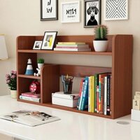 Kệ Sách Để Bàn Bằng Gỗ Lắp Ghép Tiện Lợi, lắp ghép dễ dàng