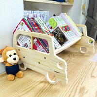Kệ Sách Để Bàn BENRIKIDS Bằng Gỗ Thông Trang Trí Phòng Học Vô Cùng Tiện Lợi