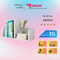 Kệ sách để bàn giá rẻ bằng gỗ SMLIFE Abarai