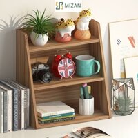 Kệ sách để bàn kệ decor bàn làm việc thương hiệu Mizan - GA20