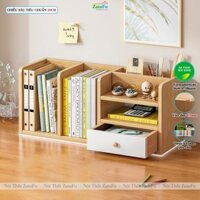 Kệ Sách Để Bàn, Kệ Đựng Đồ Hồ Sơ Tài Liệu Đa Năng KTT-136 ZataFu