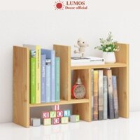 Kệ sách để bàn mini treo tường đa năng LUMOS KS01