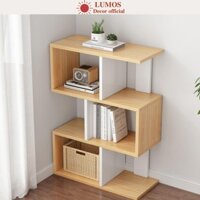 Kệ sách giá sách gỗ lắp ghép đa tầng LUMOS KS03