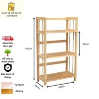 Kệ sách gỗ 3 tầng ngang 50cm