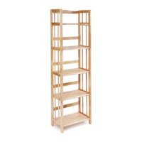 KỆ SÁCH GỖ 5 TẦNG 50CM