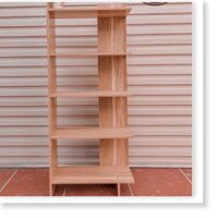 Kệ Sách Gỗ 5 Tầng - Kệ gỗ góc tường