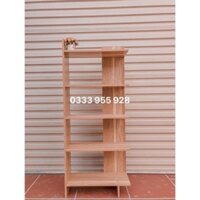 Kệ Sách Gỗ 5 Tầng Lắp Ghép Cực Đẹp